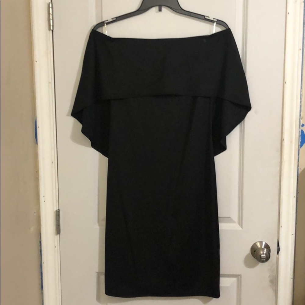 Strapless Black Dress